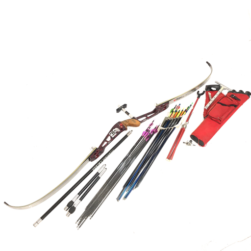 PSC HOYT VICTOR アーチェリー 一式セット 矢 ケース付き ジャンク